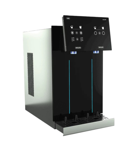 Luxe watertap systeem voor de juiste hydratatie bij u in de koffiecorner of pantry. Henk Pur®