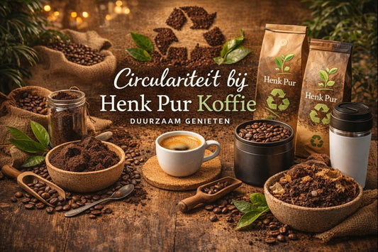 Circulariteit bij Henk Pur Koffie – Duurzaam Genieten