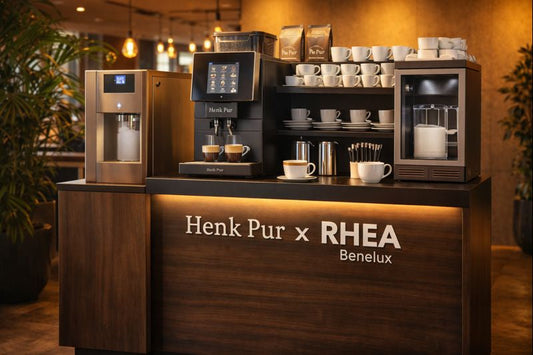 Samenwerking met RHEA Benelux – Koffie op Locatie van A tot Z