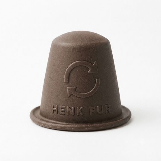 100 Composteerbare Lungo Cups | Henk Pur Dispenserbox - Henk Pur