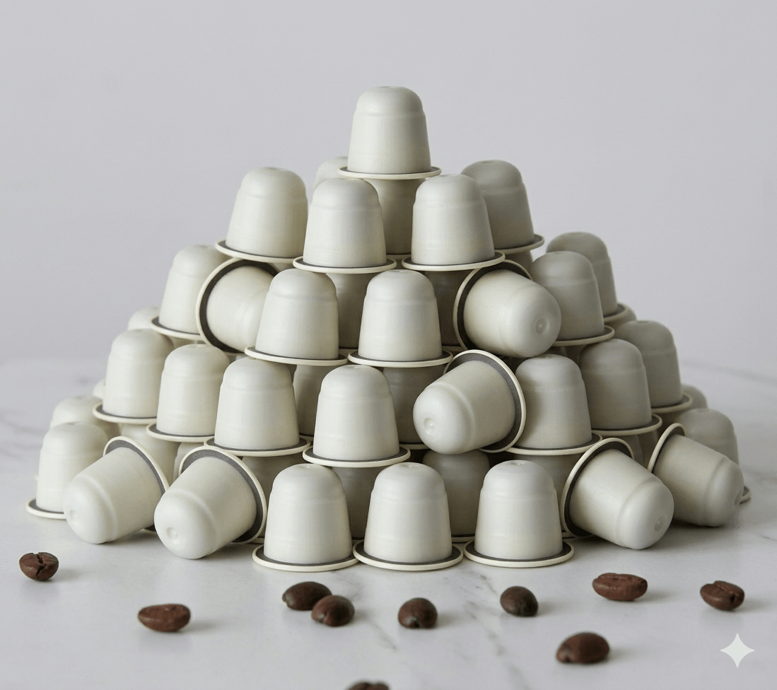 60 Duurzame Koffiecups | 100% Composteerbaar & Circulair - Henk Pur