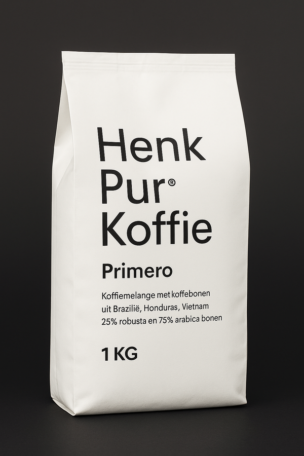 Henk Pur Koffie Primero – Premium Koffiemelange met Arabica & Robusta bonen (kopie)