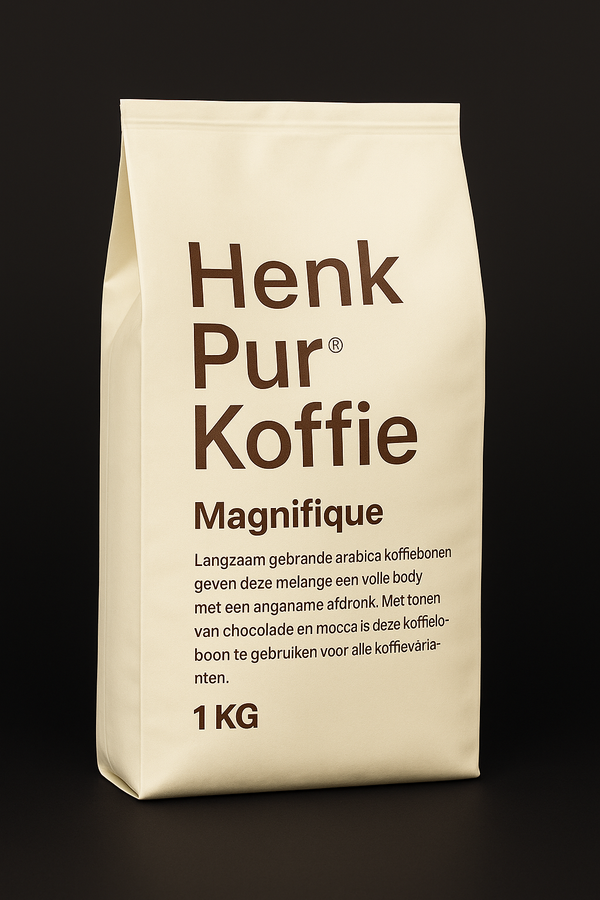 Magnafique koffiebonen | Arabica met volle body & tonen van chocolade – Henk Pur Koffie