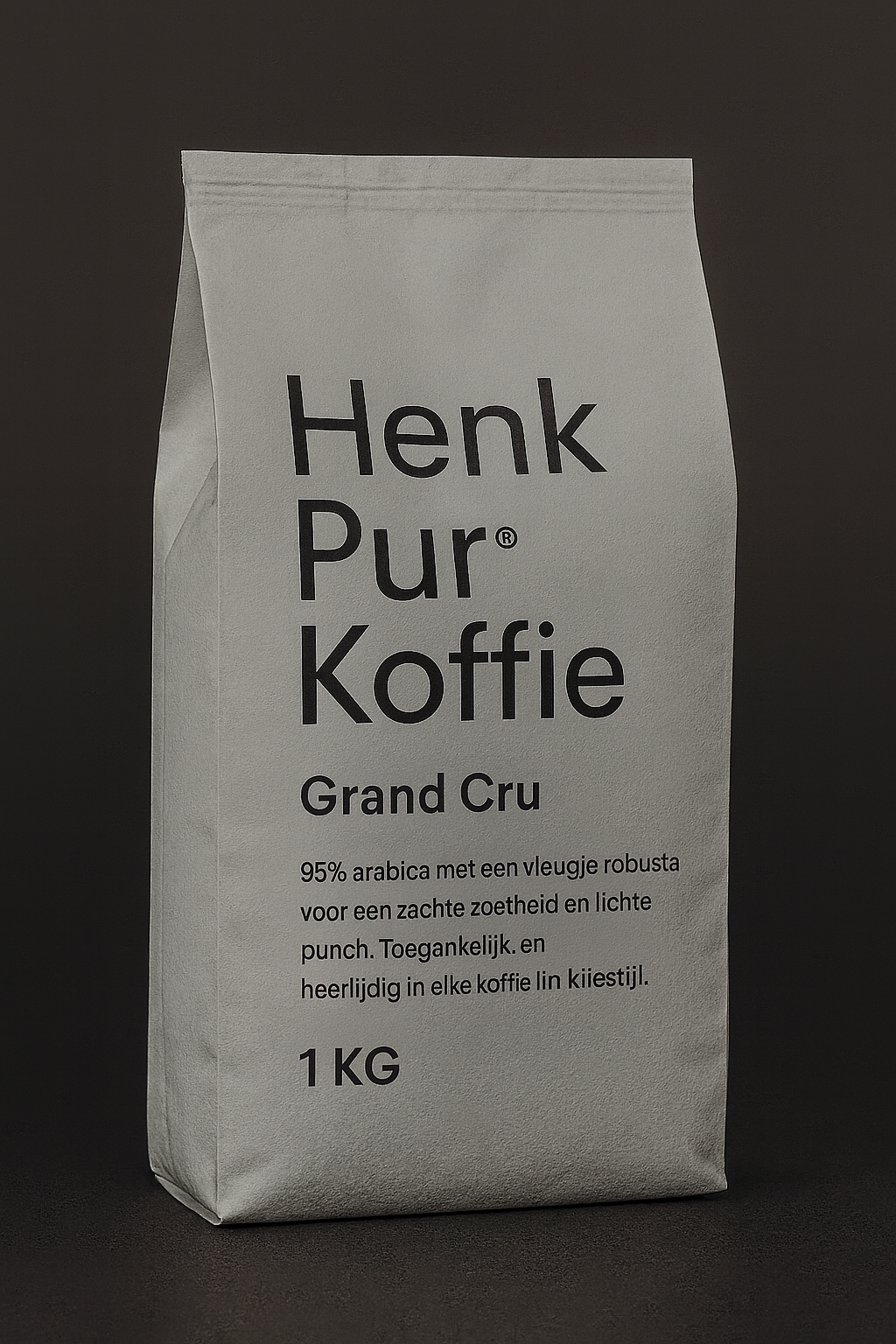 Henk Pur Koffie Grand Cru – Premium Koffiemelange met Arabica & Robusta bonen