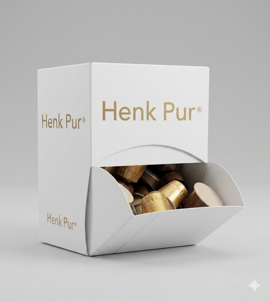Haal je eigen koffie-voorraad in huis met Henk Pur®.