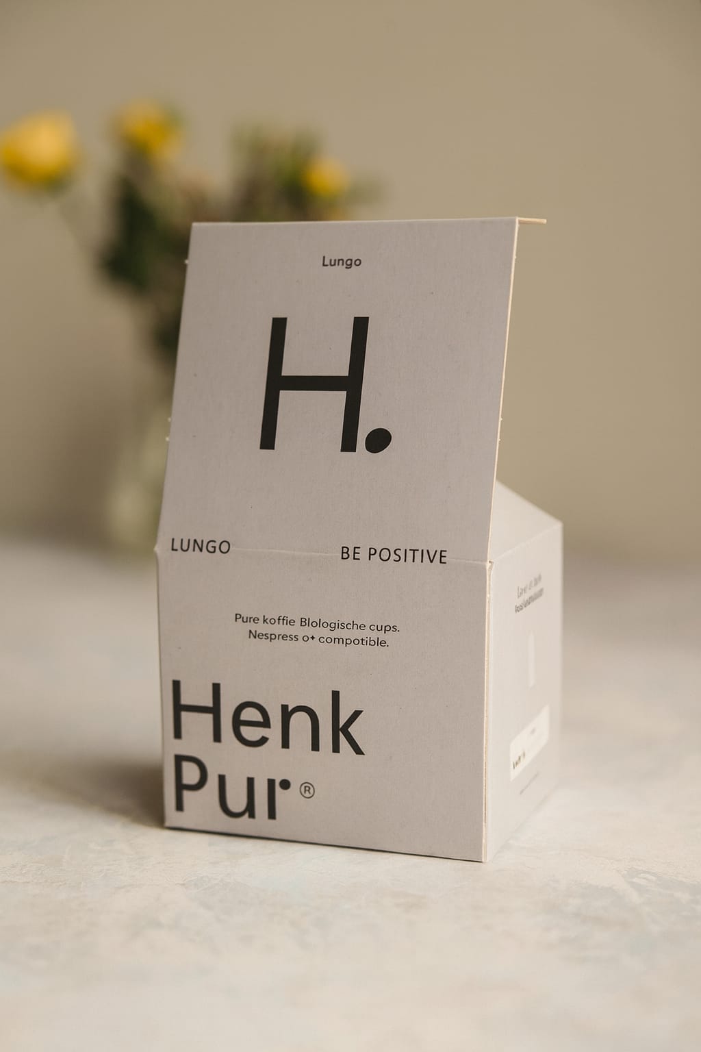 Henk Pur Lungo Bio Cups – Biologische & composteerbare koffiecapsules (10 stuks)