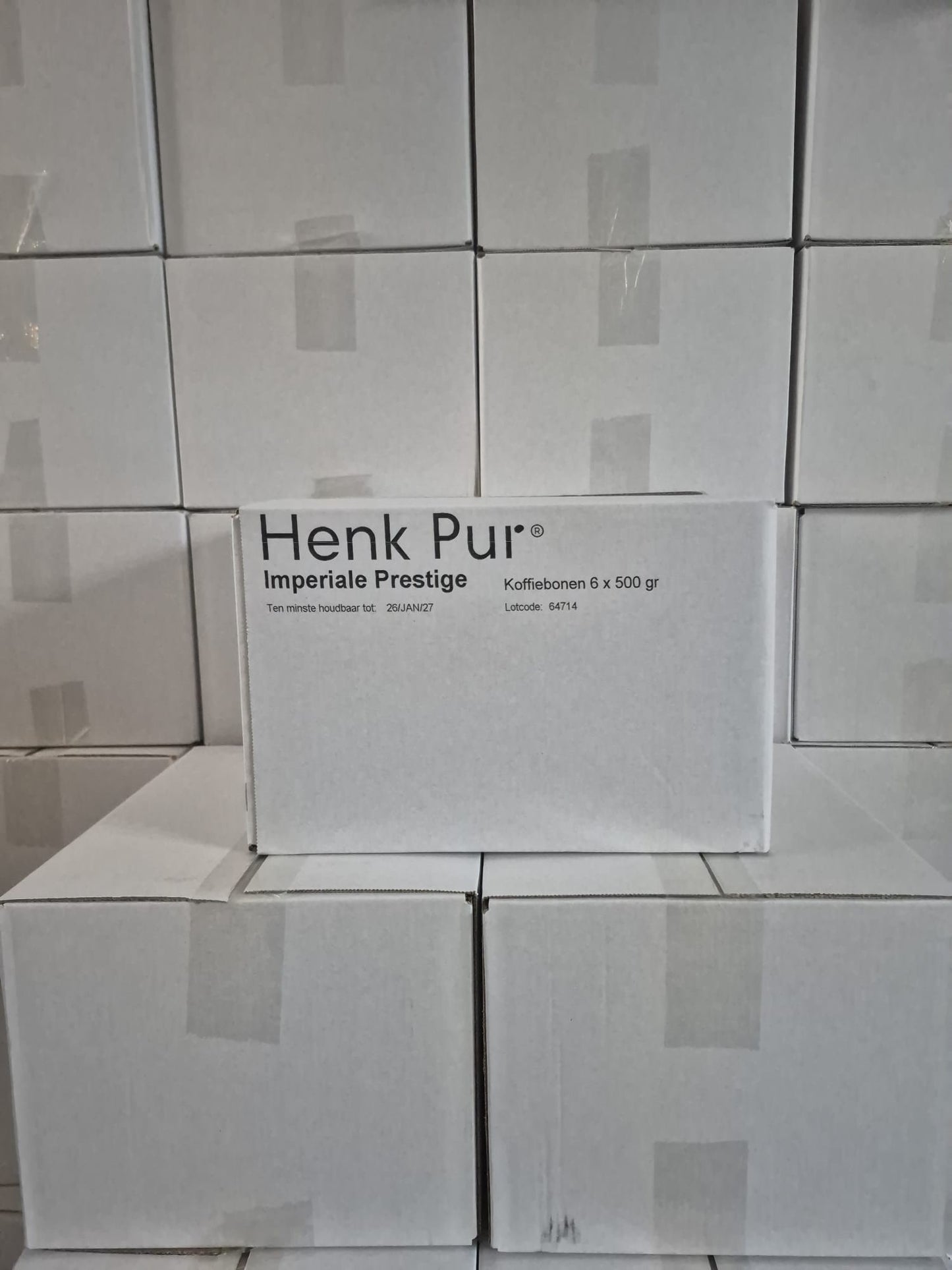 Voordeelbox van Henk Pur 6x500 gram voor een voordeelprijs. verpakt in 500 gram voor het behoud van de smaak