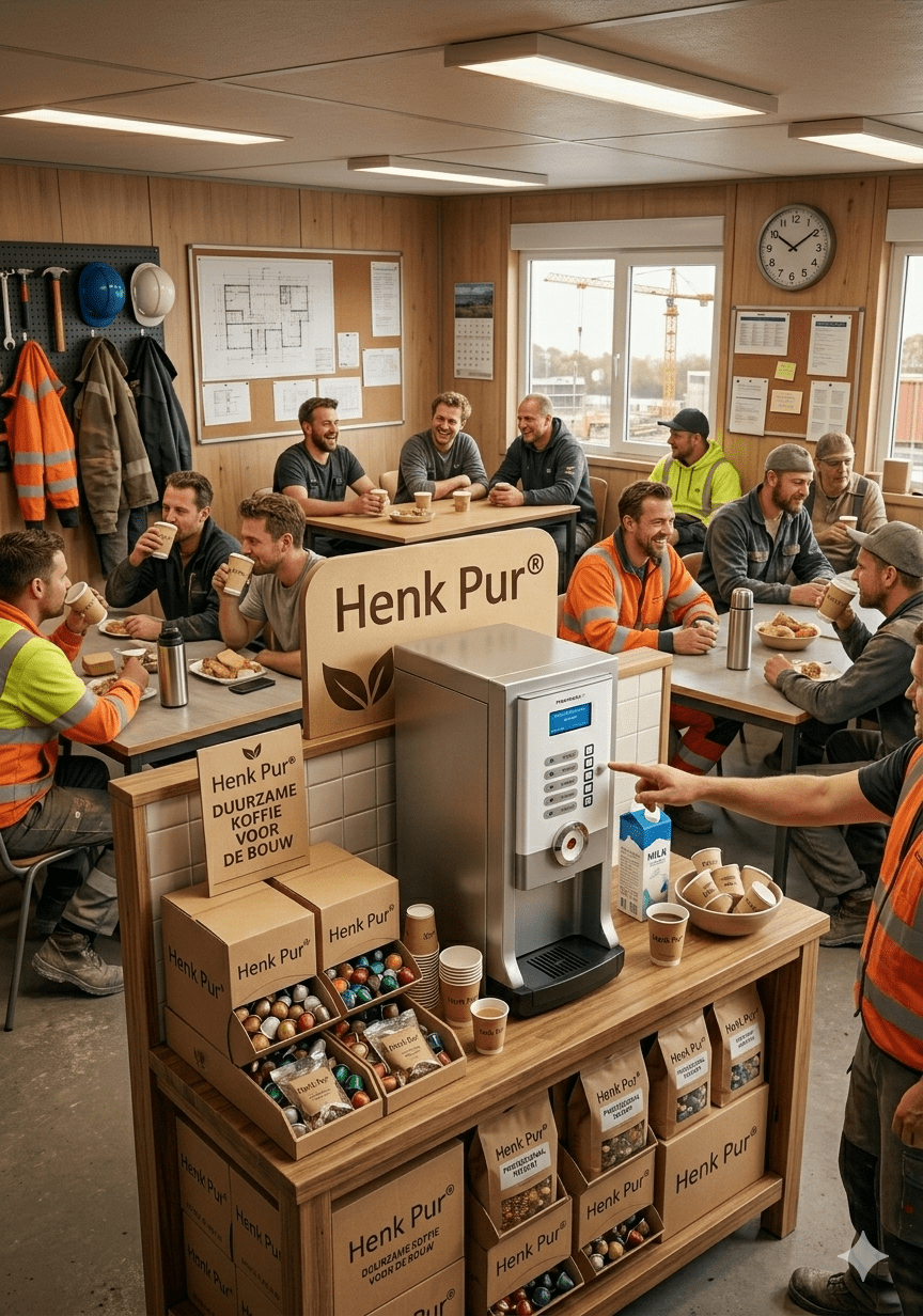 Henk Pur® Bouw & Infra Deal: De Onverwoestbare Krachtpatser voor de Keet - Henk Pur