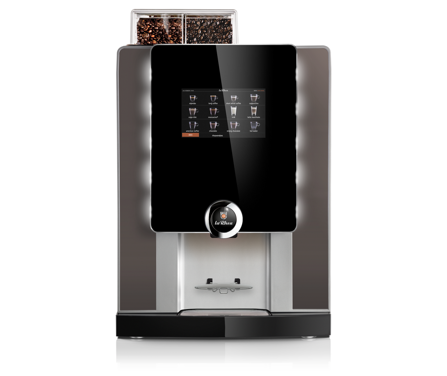 Koffiemachine van Rhea Benelux  La Rhea V in samenwerking met Henk 