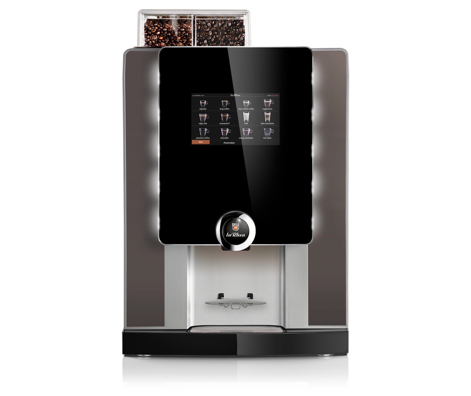 Koffiemachine van Rhea Benelux  La Rhea V in samenwerking met Henk 