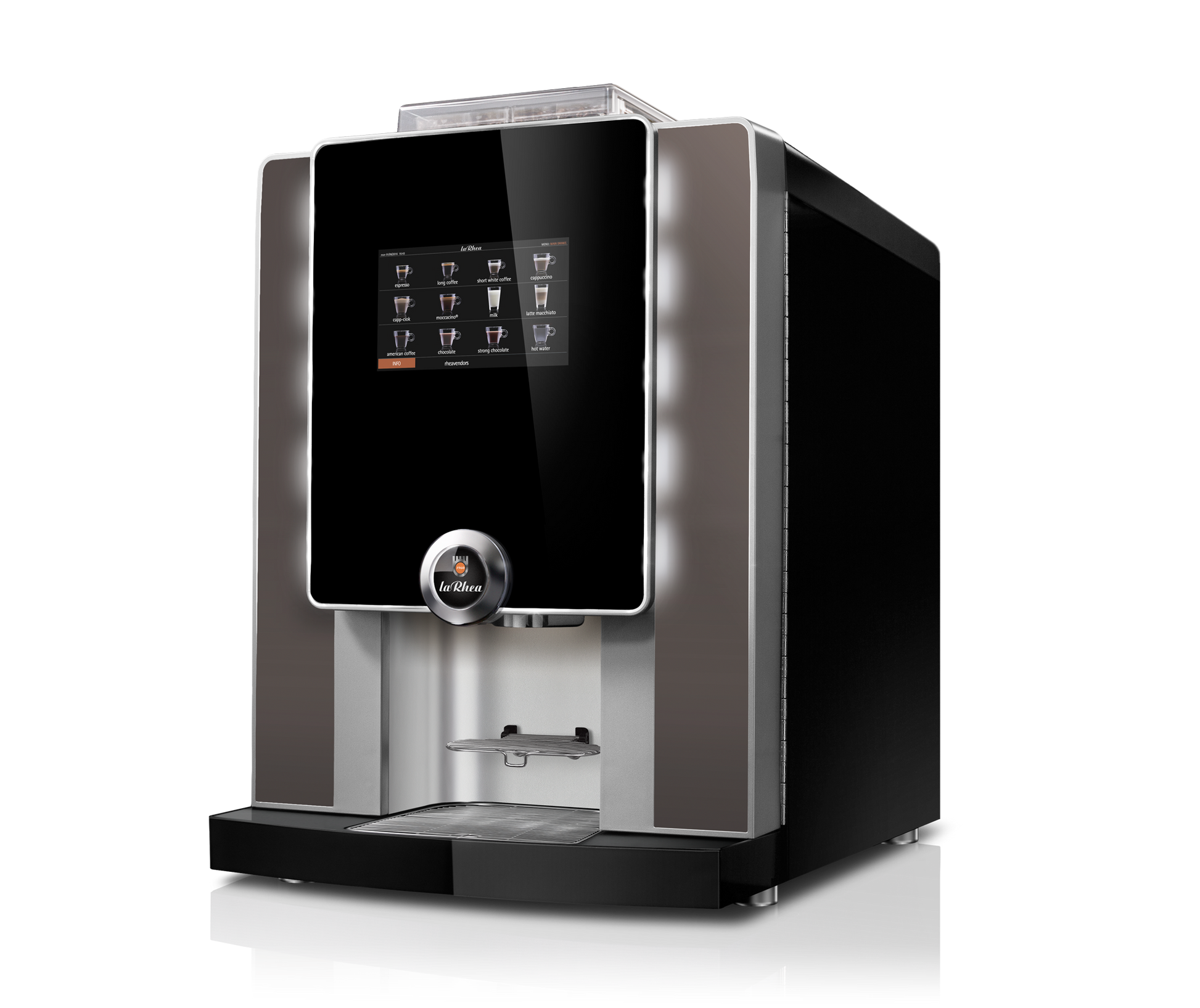 Koffiemachine van Rhea Benelux  La Rhea V in samenwerking met Henk 