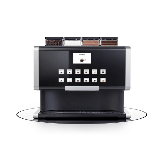 Premium koffiebonenmachine met laag design | Uitbreidbaar & Luxe - Henk Pur