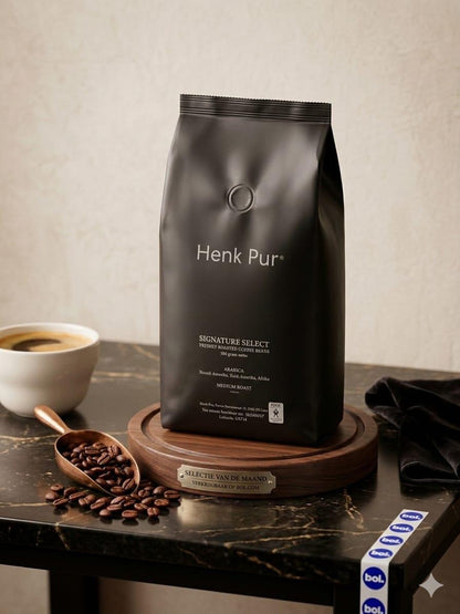 Signature Select Arabica Koffiebonen – Medium Roast | 500g Vers Gebrand - Henk Pur