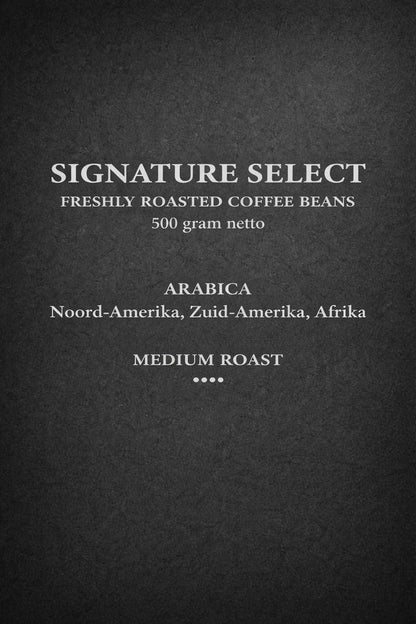 Signature Select Arabica Koffiebonen – Medium Roast | 500g Vers Gebrand - Henk Pur