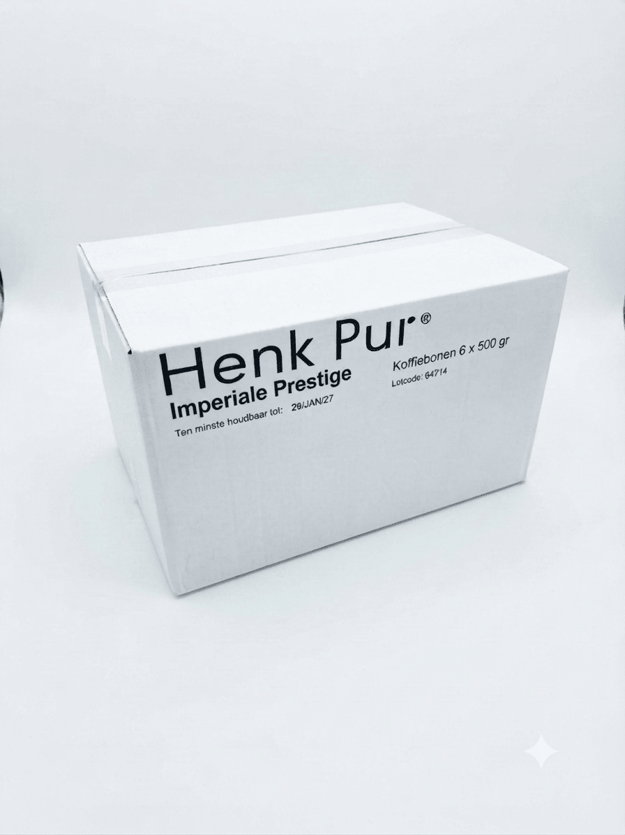 Vers Gebrande Koffie Proefpakket (3 kg) | 3x 500 gram Signature Select & 3 x 500 gram Imperial prestigee - Henk Pur