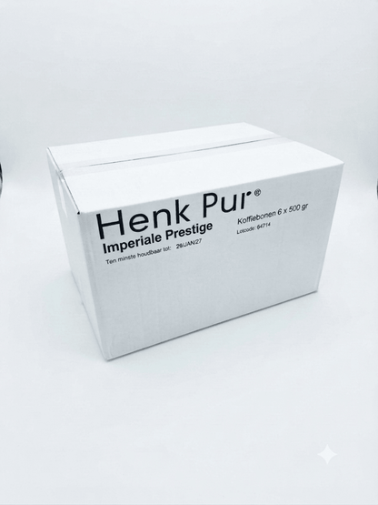 Vers Gebrande Koffie Proefpakket (3 kg) | 3x 500 gram Signature Select & 3 x 500 gram Imperial prestigee - Henk Pur